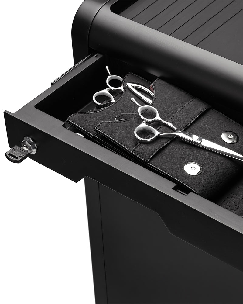 eNOBILE - Black trolley with lock